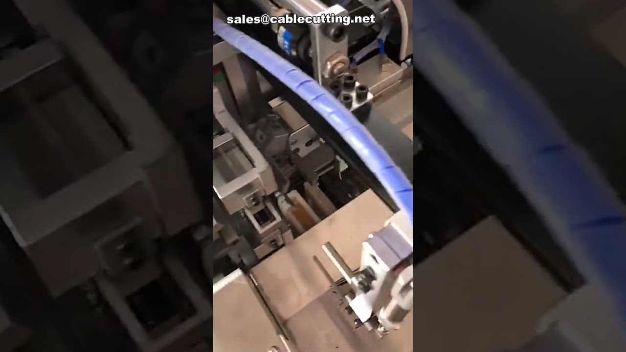 Machine de sertissage de bornes pour câbles étamés – 5 postes, automatique