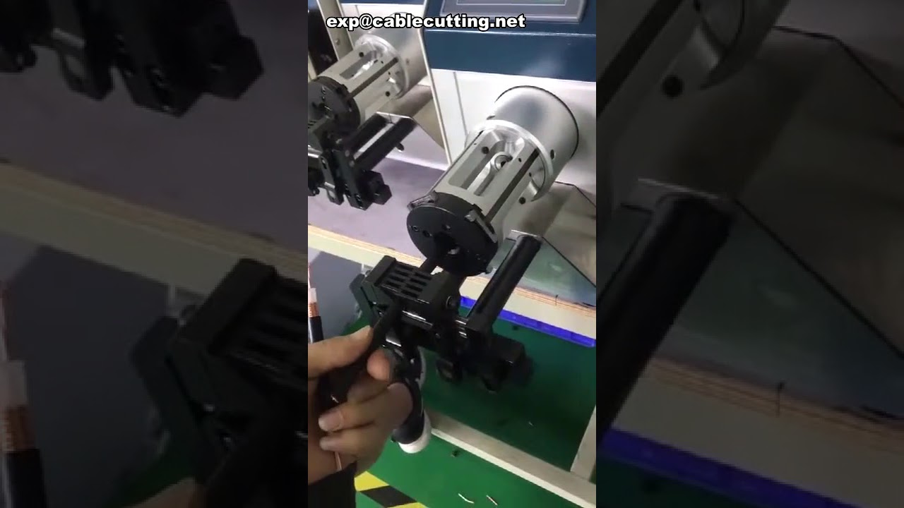 Machine à dénuder les câbles coaxiaux - Dénudeuse de fils coax haute performance