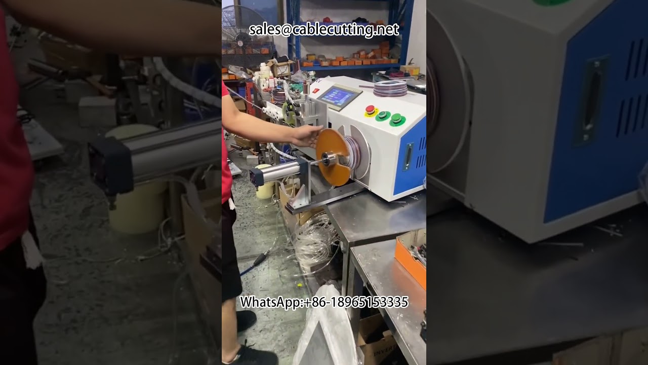 Automatic Meter Counting, Sorting, Cutting, and Winding Machine