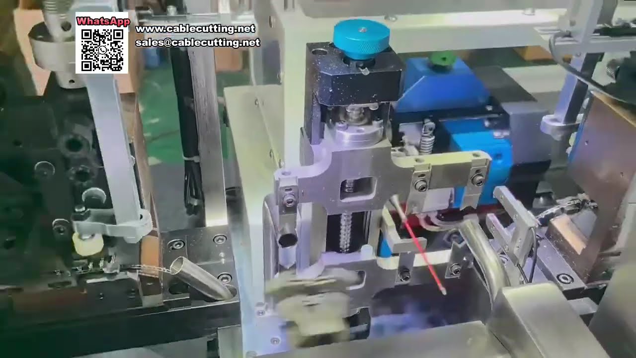 Sertisseuse automatique haute efficacité à servocommande - Double tête, fil unique