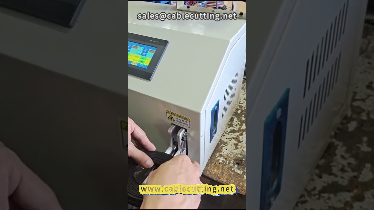 Flat Network Cable Winding and Tying Machine for Wire Processing