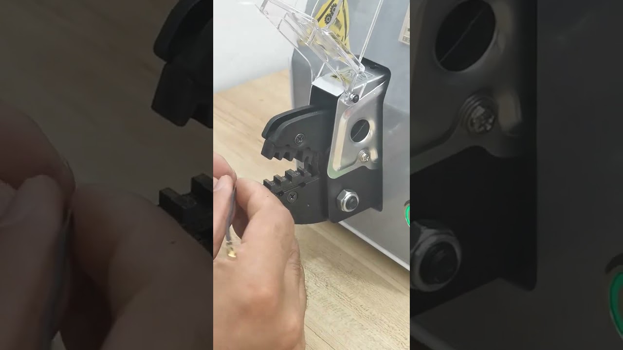 Electric Terminal Crimping Machine for Ferrules and Various Terminals