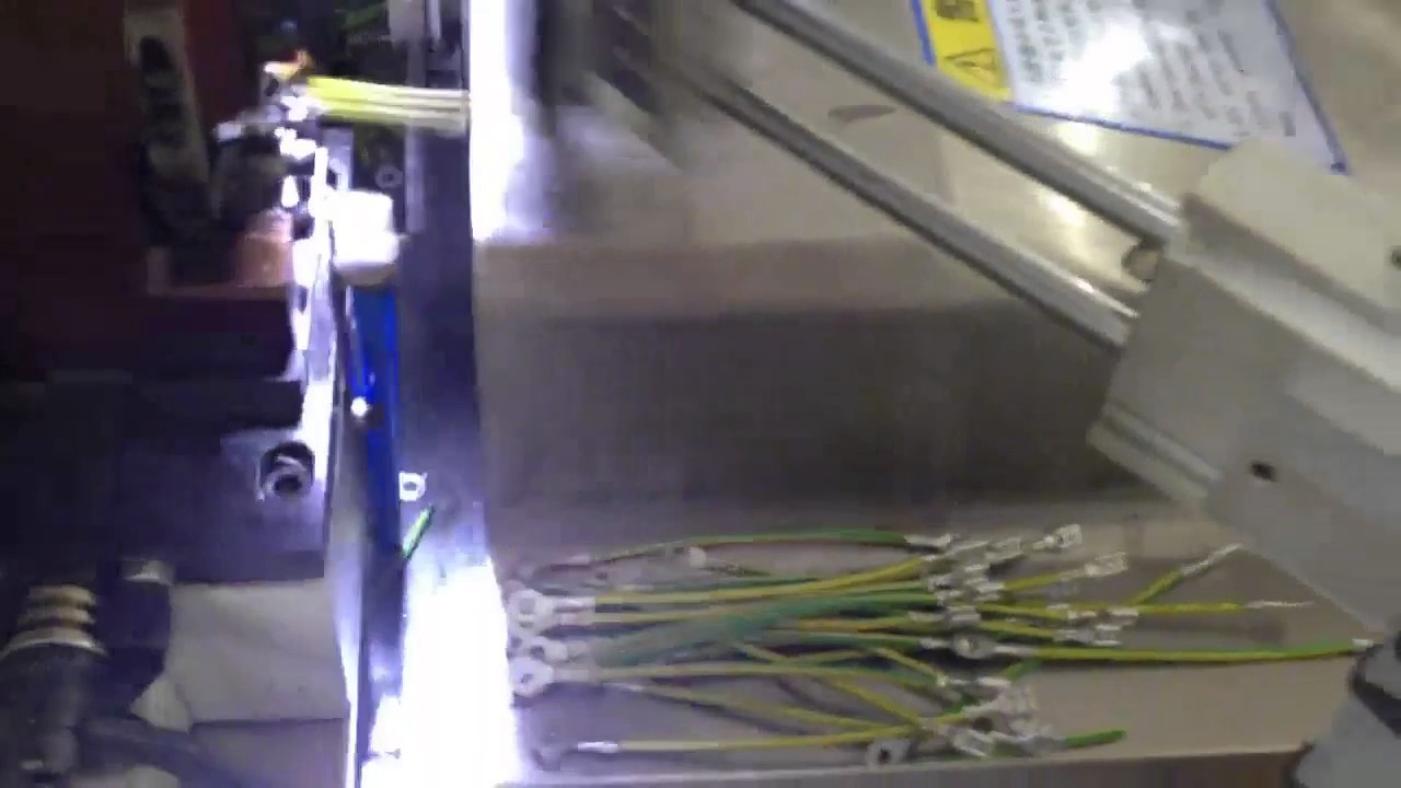Machine de sertissage automatique à deux têtes – Haute performance industrielle
