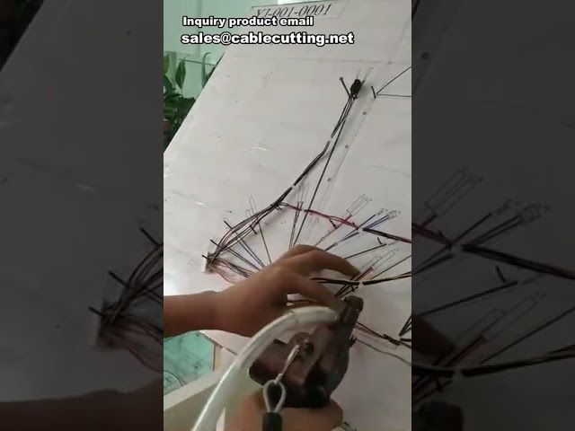 Machine automatique pour colliers de serrage en nylon – Ligne de production de colliers de câble