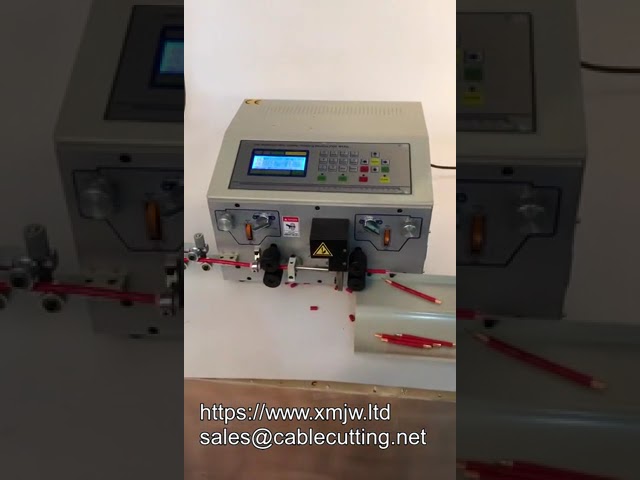 WPM-04 Automatic Copper 25mm Square Cable Stripping and Cutting Machine