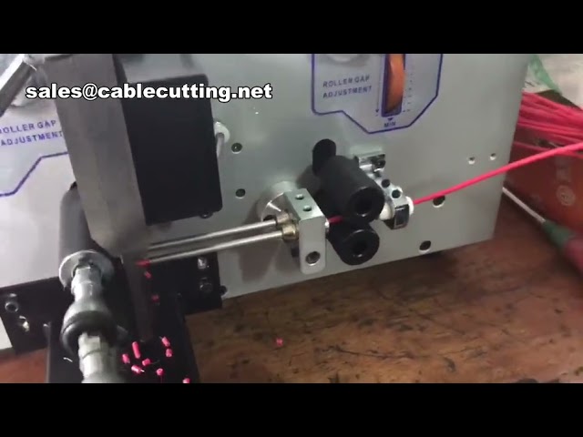 Machine multifonction de coupe, dénudage, cintrage et torsion de câbles – En promotion