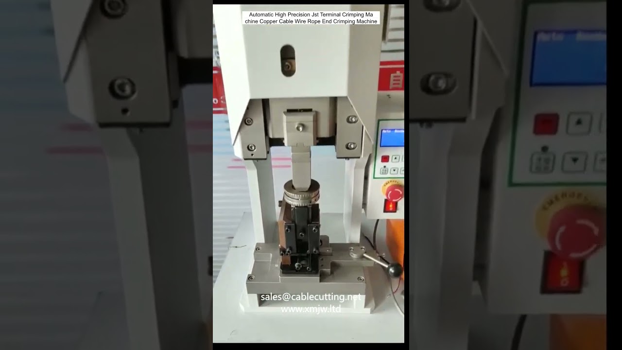 Automatic High Precision JST Terminal Crimping Machine for Copper Cable Wire Rope