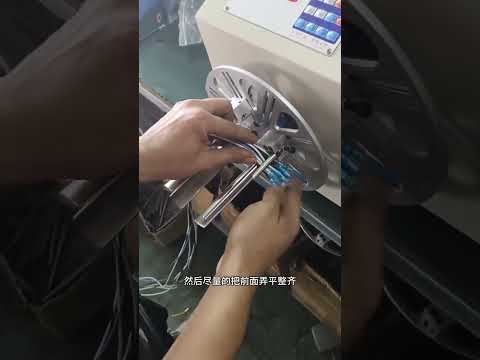 Automated Wire Winding and Tying Machine for Wire Processing