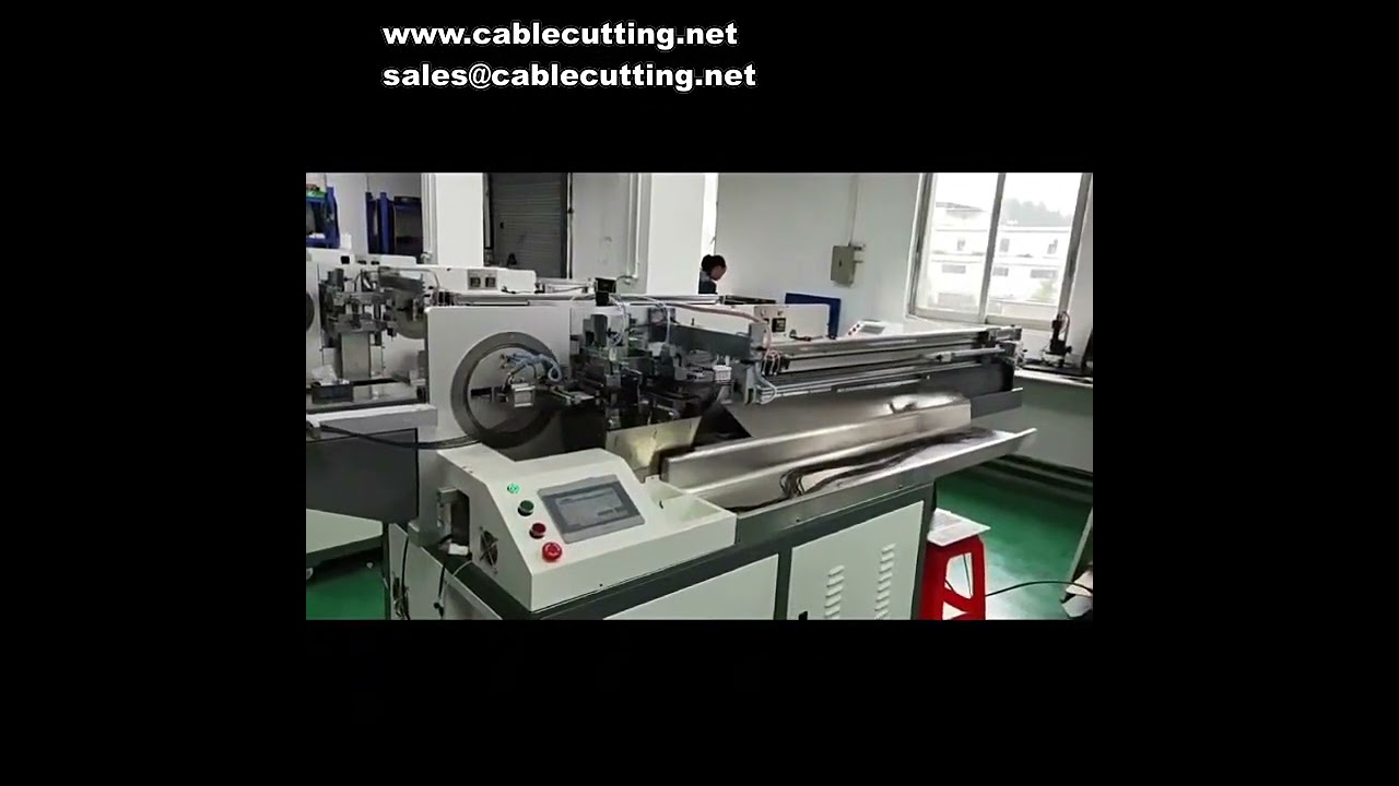 Round Sheathing Wire Tin Dipping Machine for Multi-Core Wire Cutting, Stripping, and Twisting