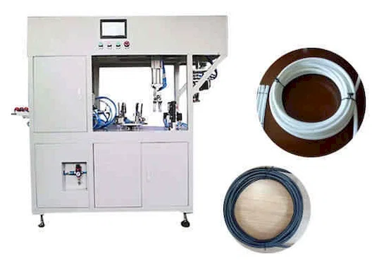 Machine Auto Coupe, Bobinage, Torsion et Liage de Fil WPM-CRO - Machine d enroulement et de liage de câbles