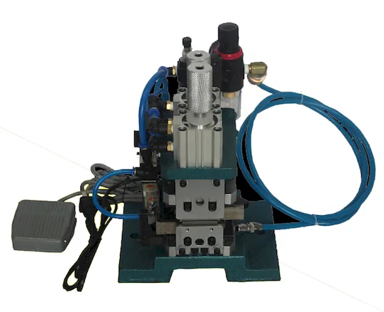 Machine Pneumatique de Dénudage et Torsion de Fil WPM-3F+T - Machine semi-automatique à brosser les fils